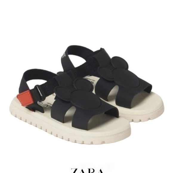 NWT ZARA MICKEY. MOUSE SANDALS - Picture 3 of 5